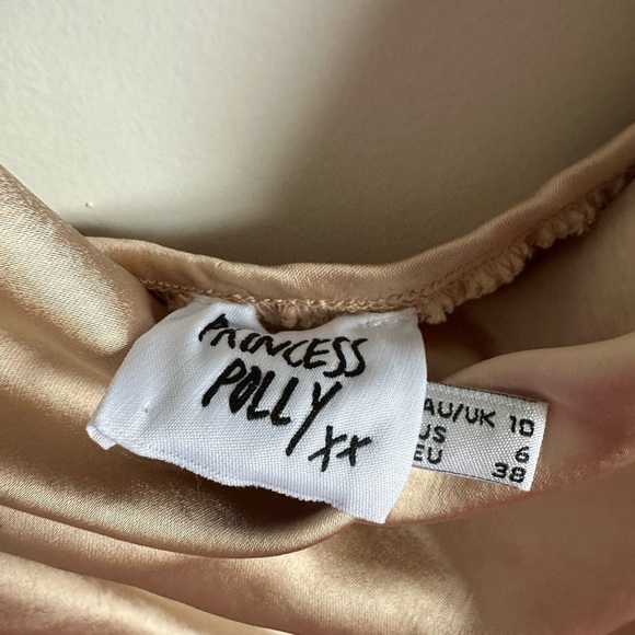 Princess Polly Zamora Midi Dress in Champagne - Picture 5 of 5